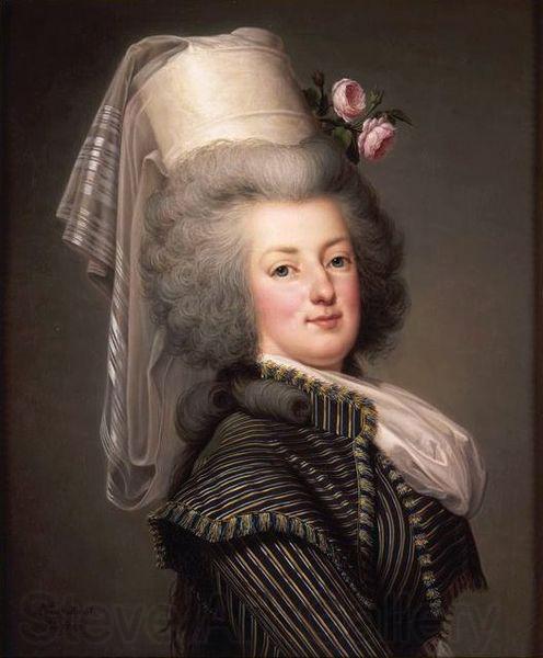 Adolf Ulrik Wertmuller Queen Marie Antoinette of France Norge oil painting art